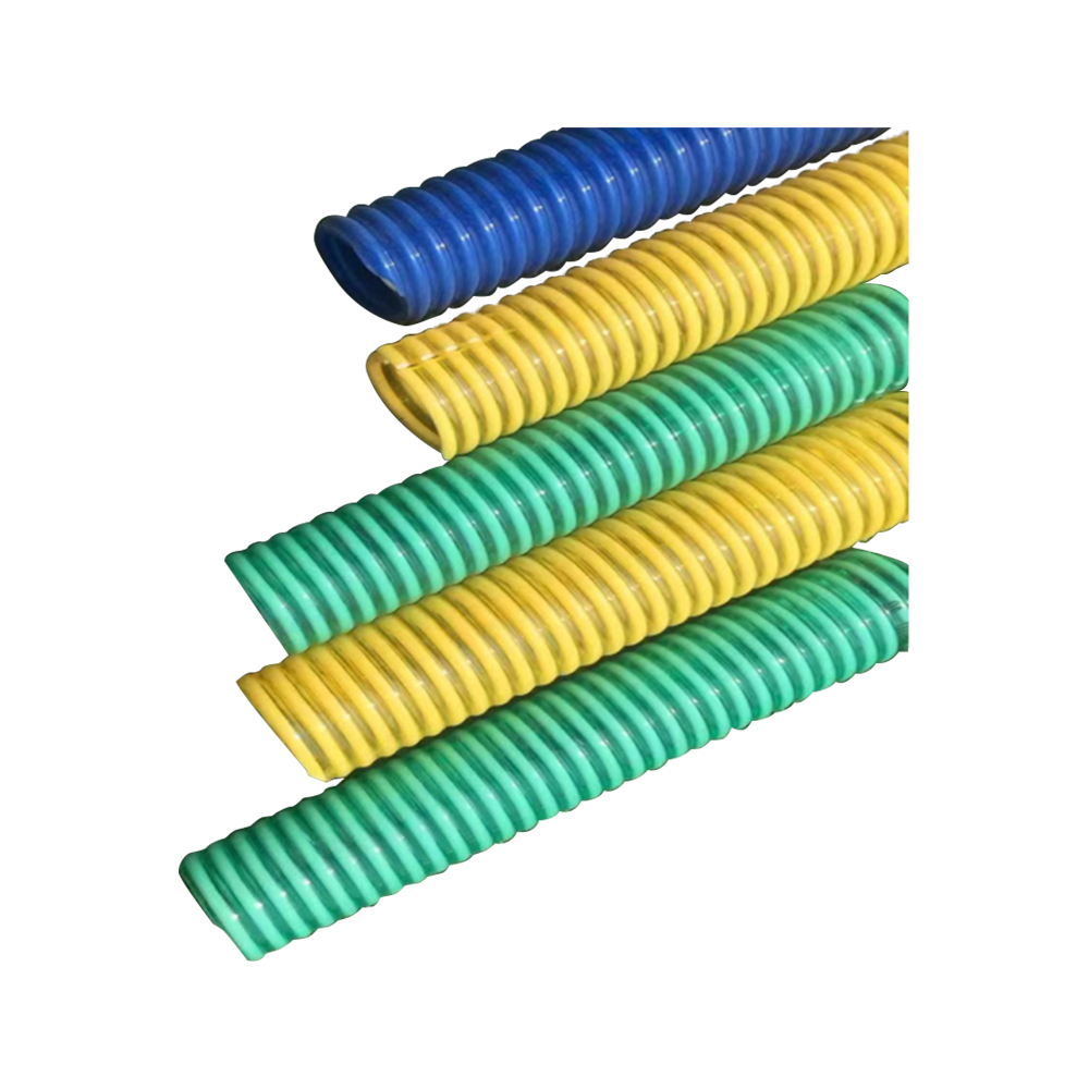 Slitstark syntetisk industriell vattenskyddsprojekt Pvc sugslang